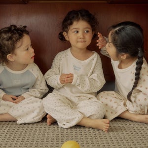 [콘크리트브레드]파우더 와플 상하세트