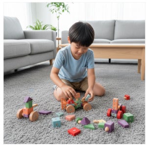 브레인숲 큐렉스 비기너 자동차 프리미엄 원목 자석블럭 41pcs 유치원 어린이집 학교 학원 교습 교구 단체 창의력