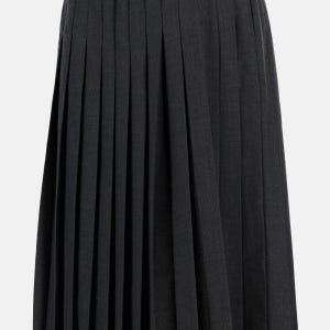 톰브라운 26 S/S 톰 브라운 카프 LENGTH 내로우 플리트 스커트 FGCA22A00626025 B0031892922