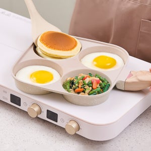 [르메이드] 4구 에그팬 달걀후라이 멀티 후라이팬 (모든 열원 가능)