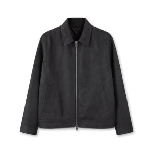 남성 비건 스웨이드 재킷