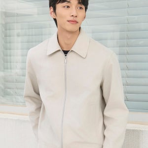 남성 비건 스웨이드 재킷