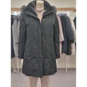 벨리시앙 세이브존07 후드토끼털 탈부착 안감 구스 하프패딩코트 HZ4402 29704809 1147226