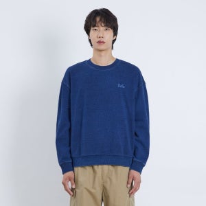 [롯데백화점] UCLA [UA8LT8B] 데님라이크 오버핏 맨투맨 LE1220870982