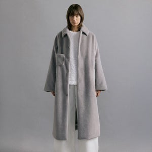 [롯데백화점] 몰리올리 [몰리올리] ABBY overfit long coat [grey] LE1220563881