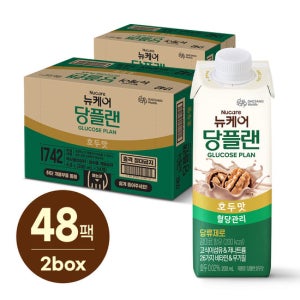 (본사직영) 뉴케어 당플랜호두맛(200mlx24팩) 2박스