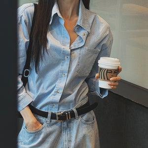 베이직데님긴팔셔츠-nb