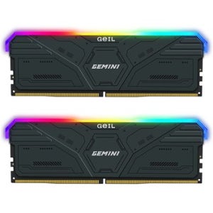 GeIL DDR5-6000 32GB CL38 GEMINI RGB Gray 패키지 메모리 (16Gx2)