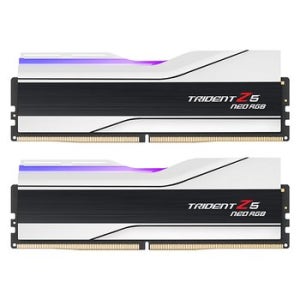 G.SKILL DDR5-6000 64GB CL30 TRIDENT Z5 NEO RGB J 화이트 패키지 메모리 (32Gx2 AM