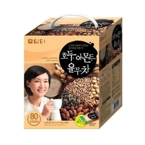 호두 X 80T 담터 율무차 18g 아몬드