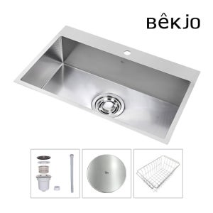 백조씽크 [전국설치] 백조씽크 고니 사각씽크볼 CECNRW8630 리폼 엠보 주방싱크볼 싱크대교체