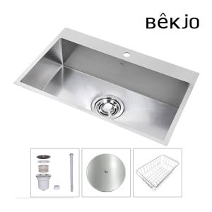 백조씽크 [전국설치] 백조씽크 고니 사각씽크볼 ECNRW9830 리폼 엠보 주방싱크볼 싱크대교체