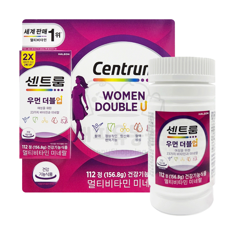 <b>센트룸</b> 우먼 더블업 1400mg x 112정, 1개