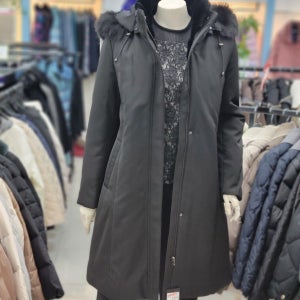 중년 마담 안감전체토끼털 구스패딩1119857