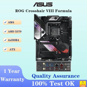 ASUS ROG 크로스헤어 VIII 포뮬러 마더보드 소켓 AM4 CPU DDR4 4866(O.C) MHz 메모리 칩셋 X570 ATX 메인보드