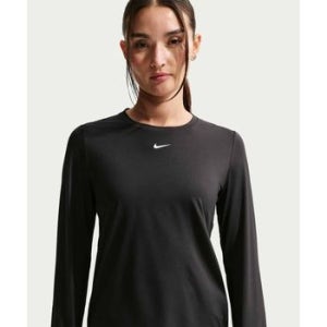 NIKE 나이키 원 클래식 드라이 핏 긴소매 탑 W - 블랙 화이트 FN2802-013