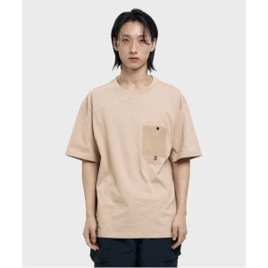 폴루션 에어로쿨 립스탑포켓 티셔츠 베이지 1908495