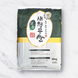 [롯데백화점] 인정식탁 전남 새청무 쌀 20kg (상등급) LE1220875174