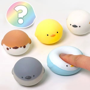 말랑말랑 작은 새 말랑이 스퀴시 주물럭 (6개)