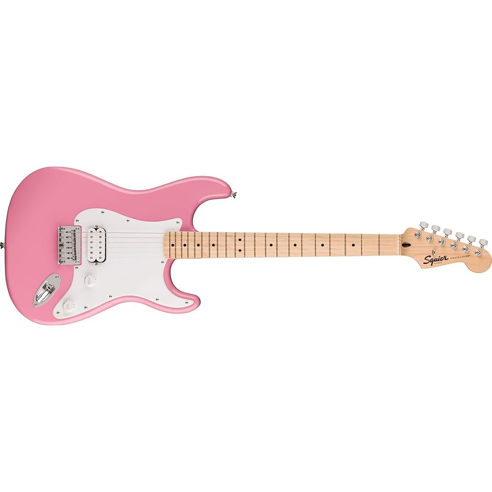 Squier 펜더 스콰이어 소닉 스트라토캐스터 HT H 일렉트릭 플래시 메이플 핑거보드 픽가드