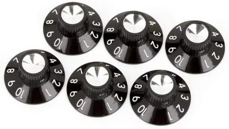Fender 펜더 퓨어 빈티지 스커트 앰프 노브 6팩 Knobs