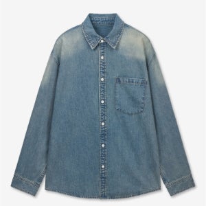 [티엔지티] Oversize Denim Shirts (Vintage Blue) TNSH6E105B2 TNSH6E105B2