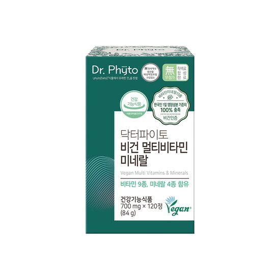 닥터파이토 비건 멀티비타민 미네랄