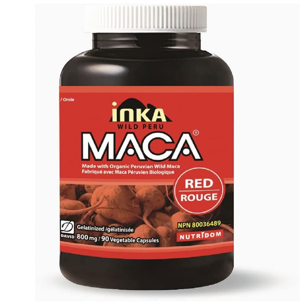 Inka Wild Peru Maca 레드 마카 영양제 800mg 90정