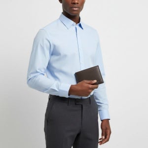 발리 로고메탈 빌포드 투톤 남성 반지갑 MLW08H VT985 I8Z1P BIFOLD 6CC 1589102