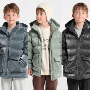 휠라 키즈 [AK분당점] [휠라키즈] 글로시 미들 구스다운 FK254DJ07X002