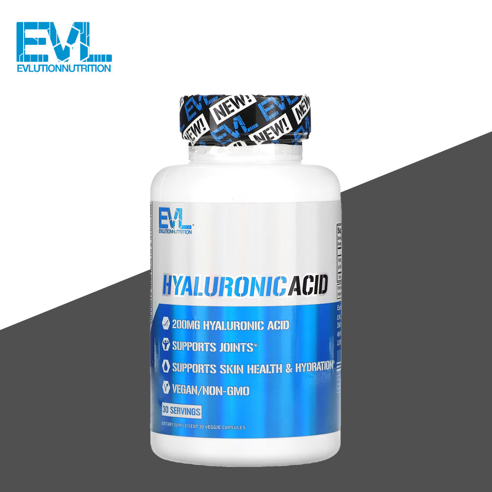 EVL <b>에볼루션 뉴트리션 히알루론산</b> 200mg 30베지 캡슐