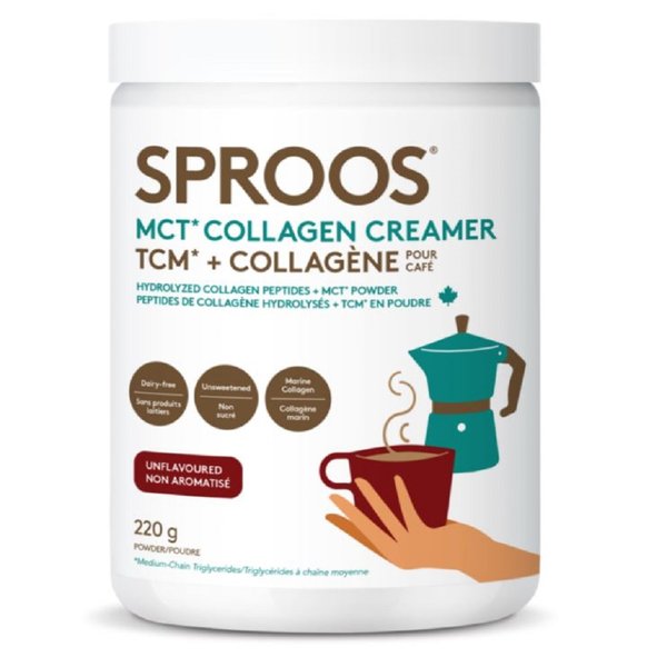 SPROOS 콜라겐 영양제 MCT <b>Collagen Creamer</b> 220g
