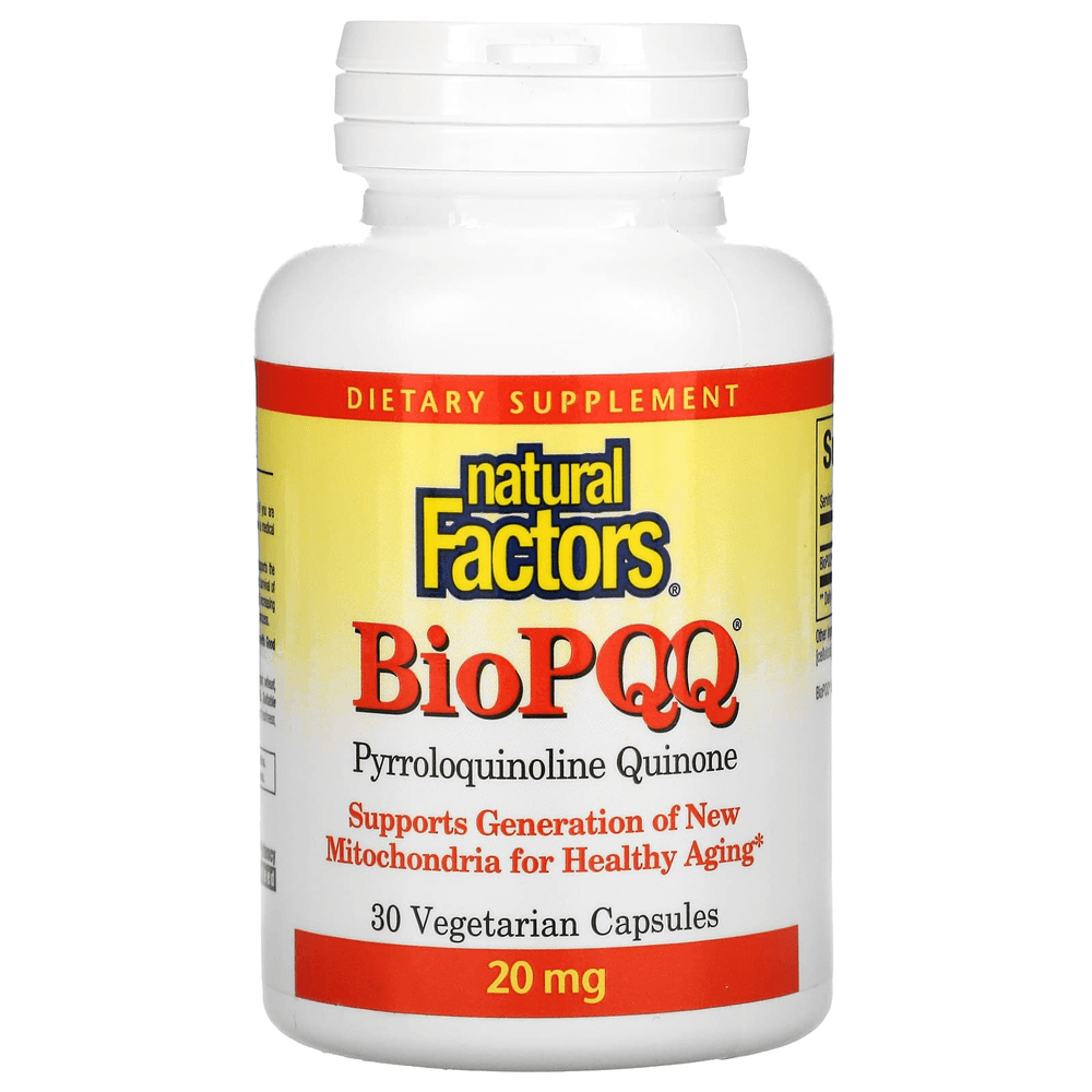 내츄럴 팩터스 <b>BioPQQ 20mg</b> 베지 캡슐 30정