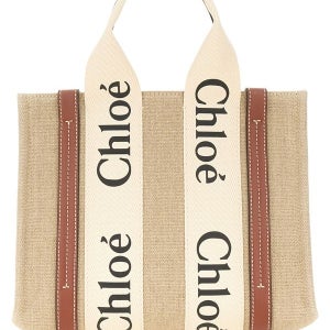 [끌로에] (WOMAN) 26SS SMALL WOODY TOTE BAG C22AS397I26_90U