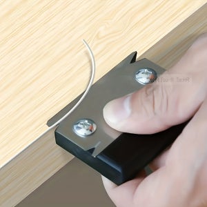목공 엣지 트리머 - 전원 불필요, 엣지 매끄럽게 만들고 버리 제거를 위한 DIY 공구
