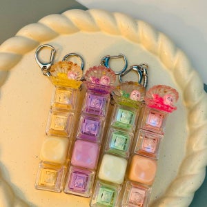 [미니캡스튜디오] 스테로 수제작 인어 키캡 키보드 키링 악세사리