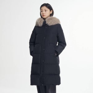 빈폴 BEANPOLE 헤비 롱 슬림 다운 - 블랙BF5Y38C075