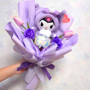 뽀송이 코스튬 쿠로미 인형 비누꽃다발💜, 어린왕자플라워