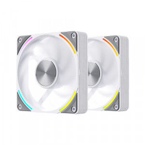 Segotep EX120 ARGB PWM FULL LCP (2팩, 화이트)