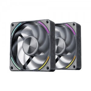 Segotep EX120 ARGB PWM FULL LCP (2팩, 블랙)