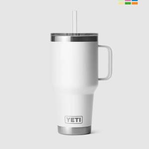 예티 램블러 손잡이 빨대 텀블러 35온스 994ml 보온 보냉 여행용 캠핑용