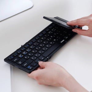 아이노트 [아이노트] 블루투스 접이식 키보드 X-Folding Touch Plus