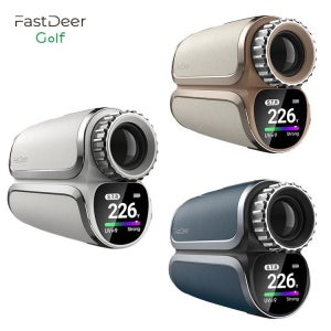 [패스트디어골프] S2 OLED 터치스크린 레이져 골프 거리측정기 3종택1