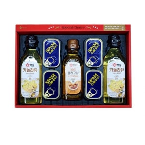 CJ 특별한 선택 H2 스팸 식용유 7종 선물세트