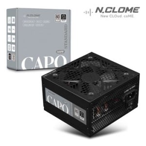 엔클롬 CAPO 500W ATX3.1 80PLUS 스탠다드 정격 파워서플라이 컴퓨터파워