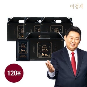 이경제  흑염소진액 진 4박스(70ml*30포*4박스)