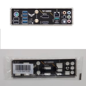 I/O IO 실드 백 플레이트, ASUS TUF GAMING B550M-PLUS (WIFI) 마더보드용, 배플 블랭크 베젤