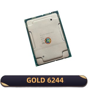 인텔 제온 골드 6244 CPU 8코어 16스레드 3.6GHz 24.75MB 150W LGA3647 GOLD6244