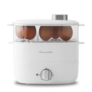 라쿠진 다용도 2단 미니찜기 에그쿠커