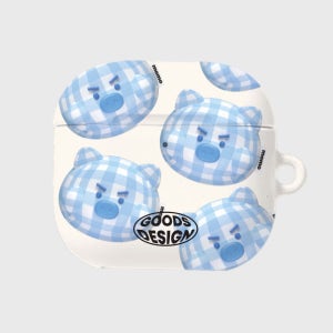 ■ HARD AIRPODS 4 ■ 637 Check피그(블루)